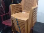 Nippon plastic arm chairs
