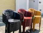 Nippon Plastic Arm Chairs