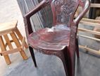 Nippon Plastic Arm Chairs