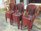 Nippon Plastic Dining Chairs