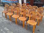 Nippon plastic dining chairs with 2 year warranty