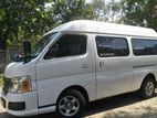 Nissan Caravan Van for Hire with Driver