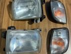 Nissan D22 Front Light Set