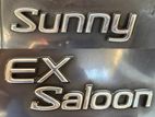 Nissan FB14 EX Saloon Rear Badge Set