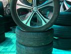Nissan leaf G alloy wheels with tires