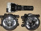 Nissan Navara D40 Fog Lamps With Switch ( Japan Recon )