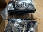 Nissan Patrol Y61 Black Base Headlight Set