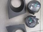 Nissan Tiida Fog Light Set With covers