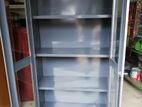 No1 Stee Glass Office Cupboard 6×3ft