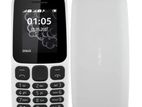 Nokia 105 4th White Color (Brand New)