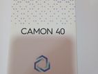 Tecno Camon 40 (Brand New)