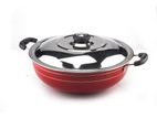 Non-Stick Kadai 1.5 Ltrs with Ss Lid