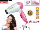 Nova 1000 W - Foldable Hair Dryer- Mini Dryer