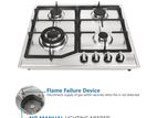 Novo 304SS Safety Premium Gas Cooker Hob
