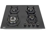 Novo Luxury 4Burner Gas Cooker Glass Top + FFD Safety