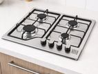 Novo Modern Safety 4 Burner Gas Cooker hob