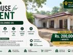 (NR639) House for Rent in Colombo 05