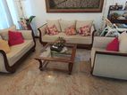 Teak Wood Sofa Set