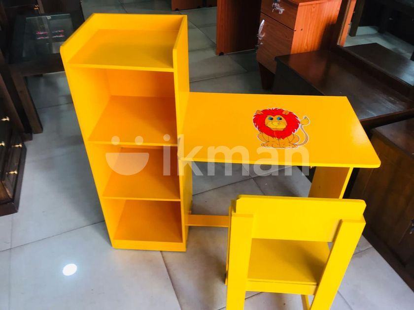 Nursery Kids Desk with Chair attached Rack in Kottawa ikman