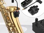 NUX B-6 Saxophone Wireless Microphone System with Charging Case - 2.4GHz