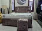 King Size Bed with Spring Mattress