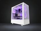 NZXT H5 FLOW White ATX Mid Tower Gaming Casing