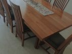 Oak Wood 8 Seater Table