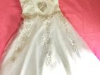 Off White Wedding Frock