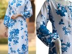 Floral Print Kurthis