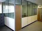 Office Aluminium Partition Work - Pannipitiya