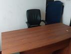 Office Chair with Table