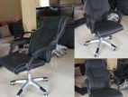 Office Chair Leather Lobby HB - RE921