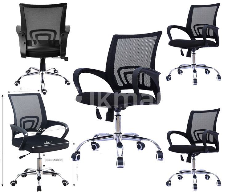 Office chair mesh low back 703 Kelaniya ikman.lk