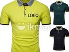 Office Collar T Shirts Printing