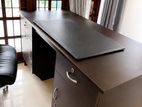 Office Executive Table with Highback Chair