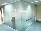 Office Glass Partition Work -Rajagiriya