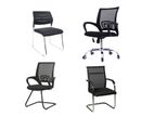 Office Lobby Visitors Chair Mesh-4003