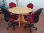 Office Table and Chairs Set