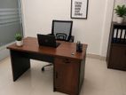 🪑 Office Table + Mesh Chair