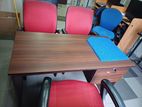 Office Table with Chairs