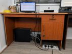 Office Table with Drawers