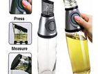 Oil or Vinegar Dispenser Bottle -Pressing Measure