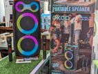 Okop KP-8009 Outdoor Party Speakers with Dual Mic (100W)