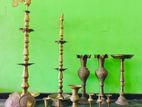 Old Antique Brass Set