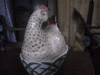 Old Ceramic Hen