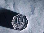 Old Coin Sri Lanka 10 Cents