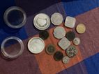 Old Coins - with 2 Silver