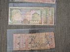 Old Sri Lankan Note Collection