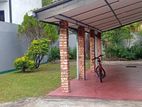 Old Type Single Story Red Floor Cement House For Rent in Galkissa,