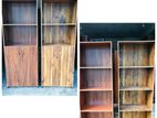 Olive Book Racks with Cupboards